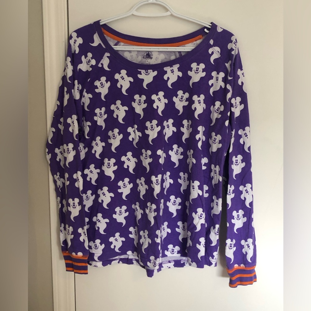 Disney Purple Mickey Ghost Pajama Set